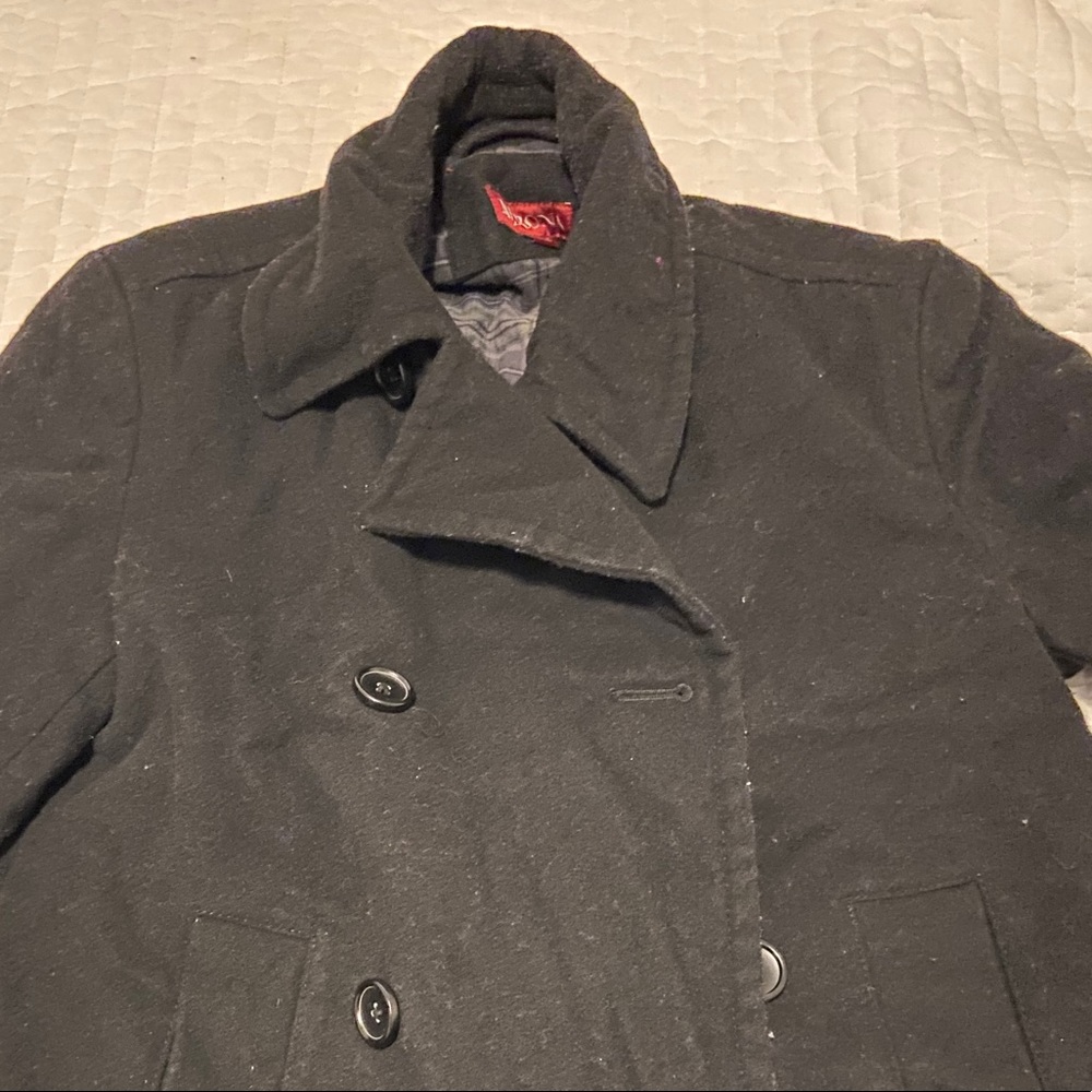 Merona pea coat double